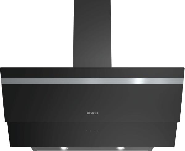 Siemens LC95KA670 - iQ100, Wandesse, Klarglas schwarz bedruckt, 90 cm, 5 Jahre Garantie!